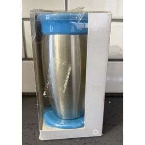 NEW Munchkin Miracle 360 Degree Stainless Steel Sippy‎ Cup 10 oz BLUE *read*